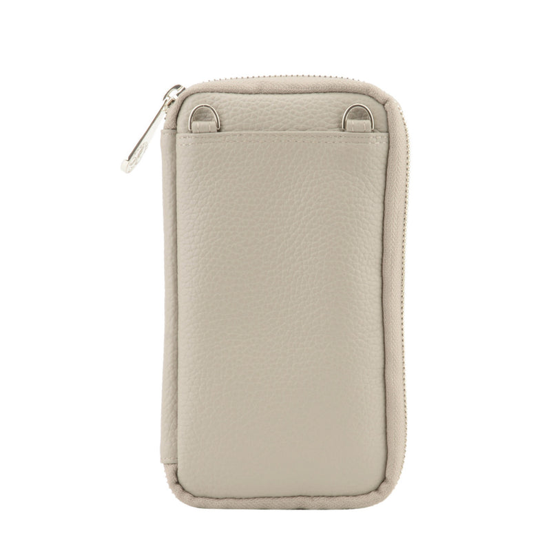 Pourchet Crossbody Mobilväska Ecru