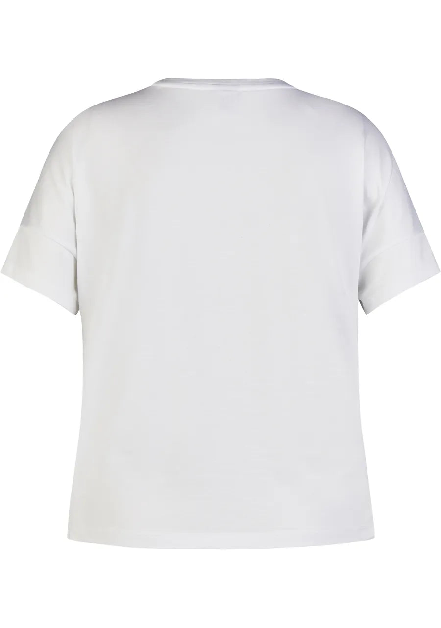 RABE T-Shirt Herbal Garden White