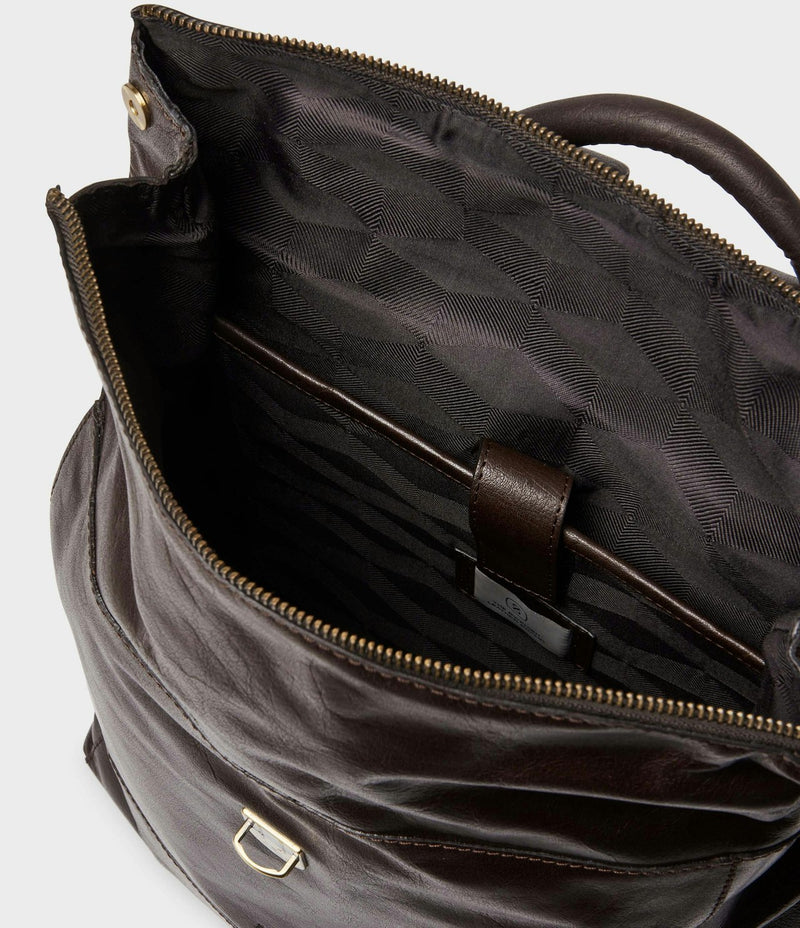 SADDLER Palermo Ryggsäck Mörkbrun