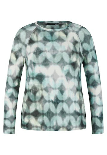 Rabe Långärmad Topp Mineral Green