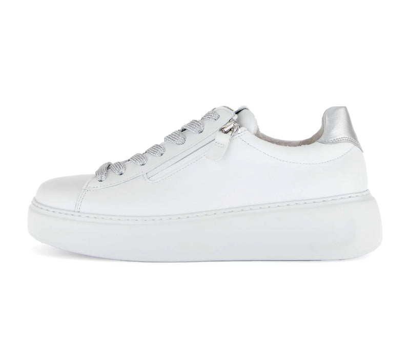 Gabor Sneakers Vit Silver