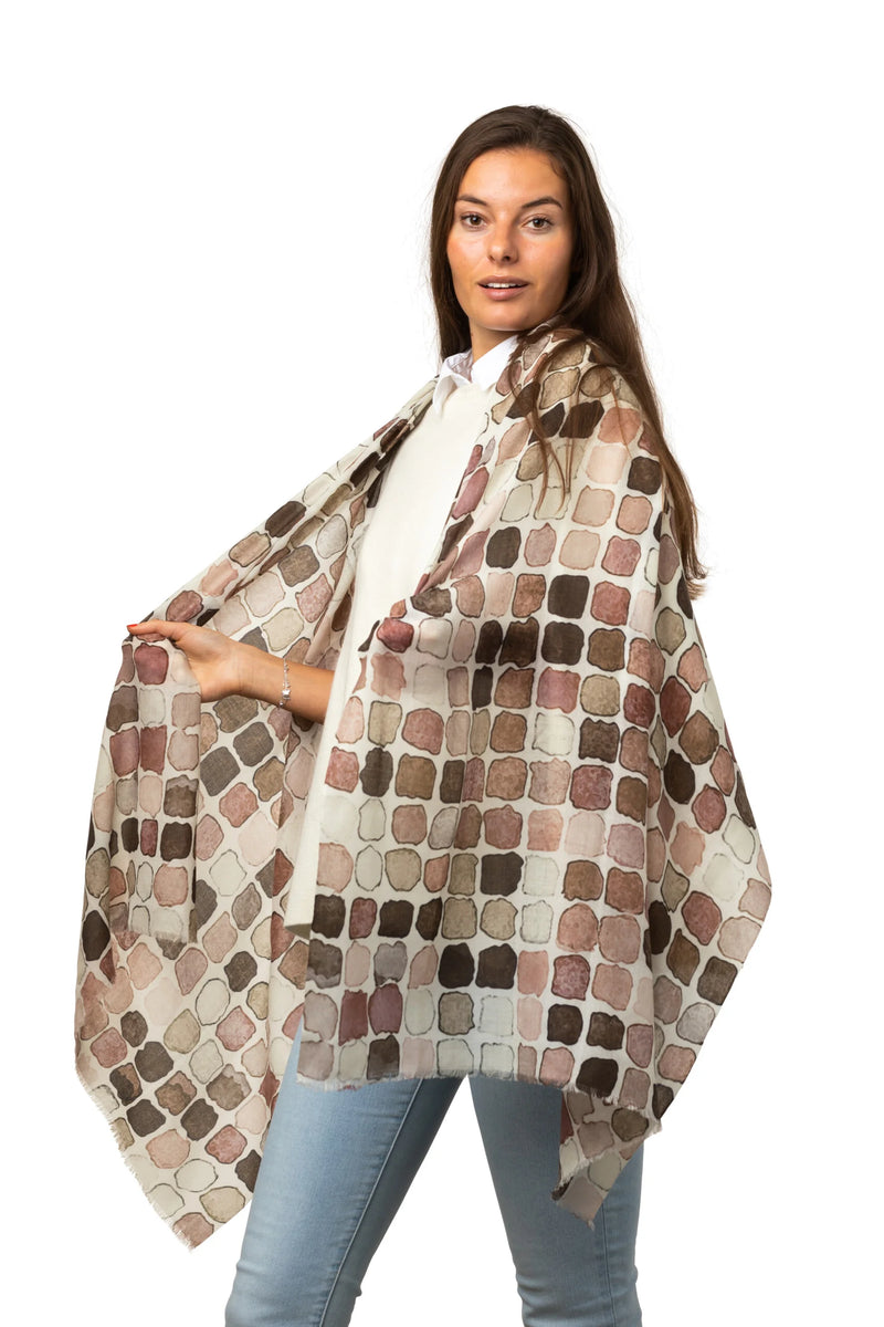 8Design Kashmir Sjal Mocca