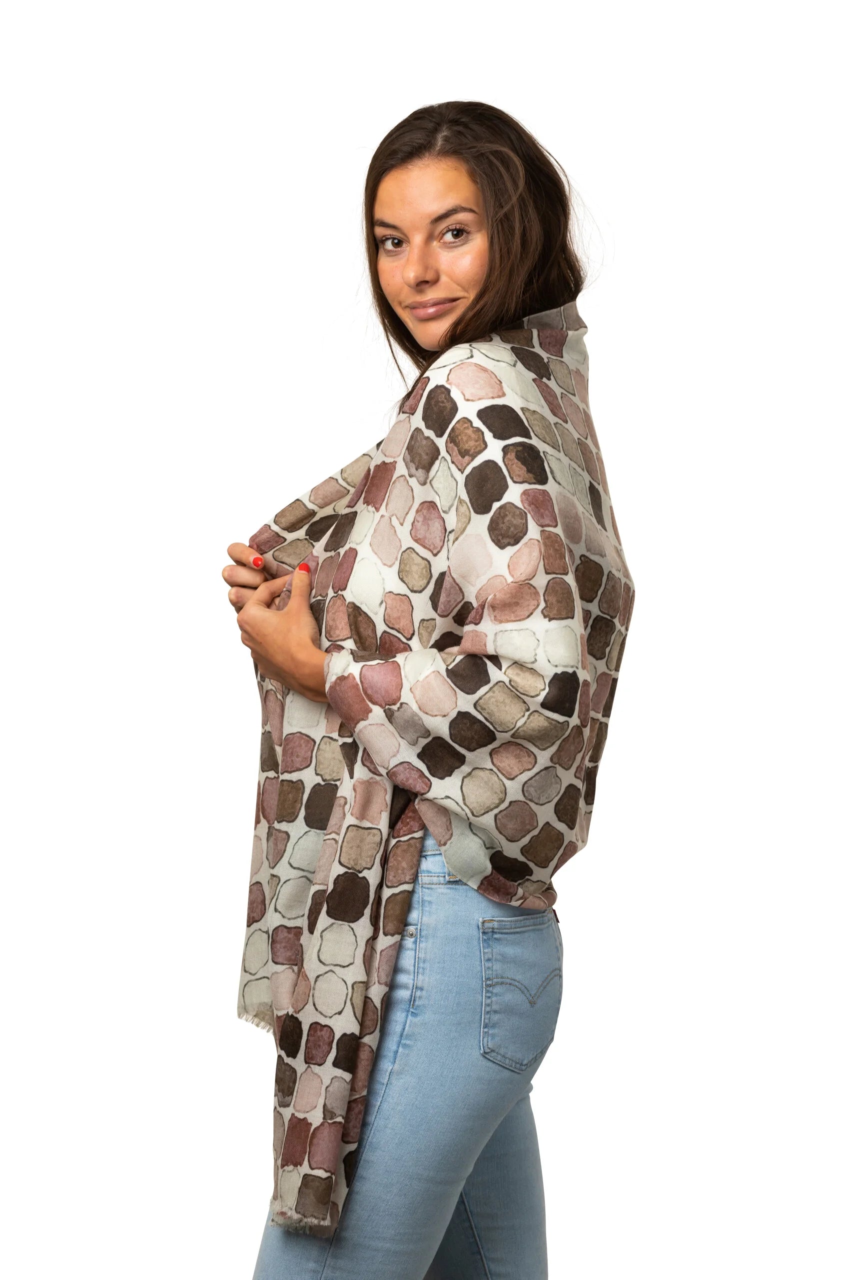 8Design Kashmir Sjal Mocca