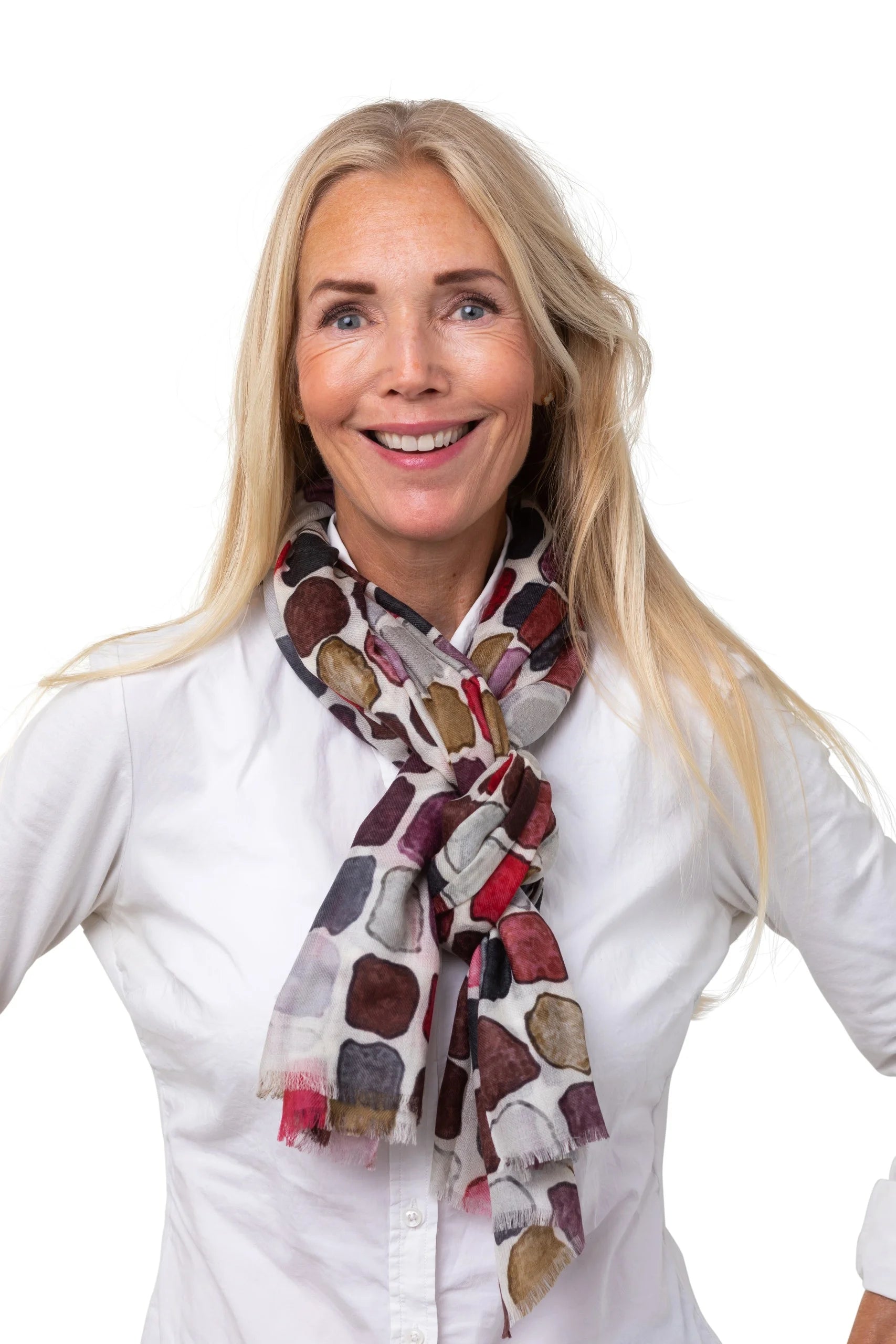 8Design Multifärger Kashmir Sjal Mix