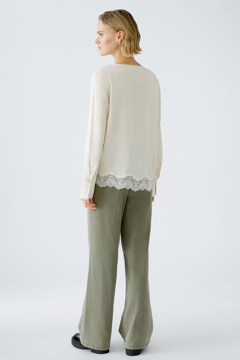OUI Blus Whitecap Gray