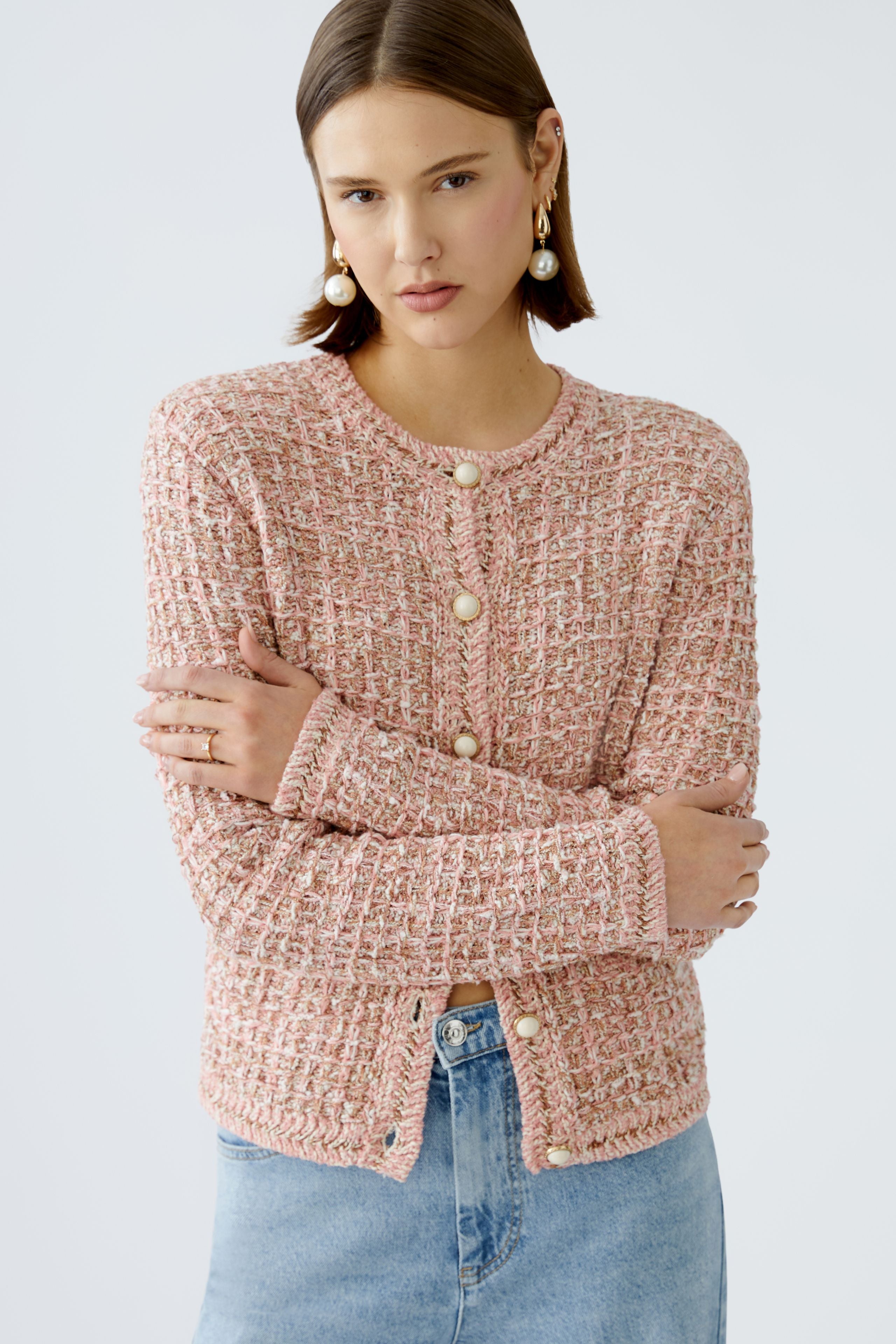 Oui Innejacka rosa guld