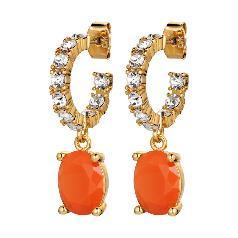DYRBERG/KERN BARBARA Örhänge coral