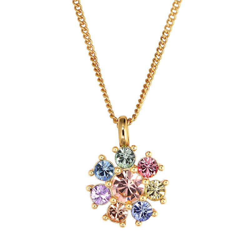 DYRBERG/KERN DELISE Halsband pastel multi white