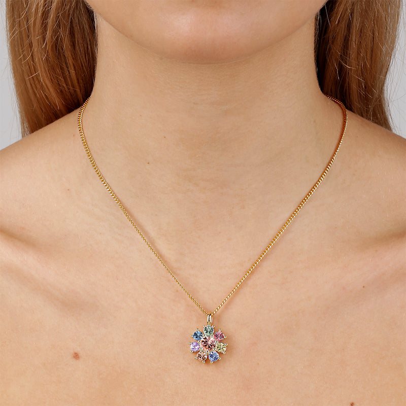 DYRBERG/KERN DELISE Halsband pastel multi white