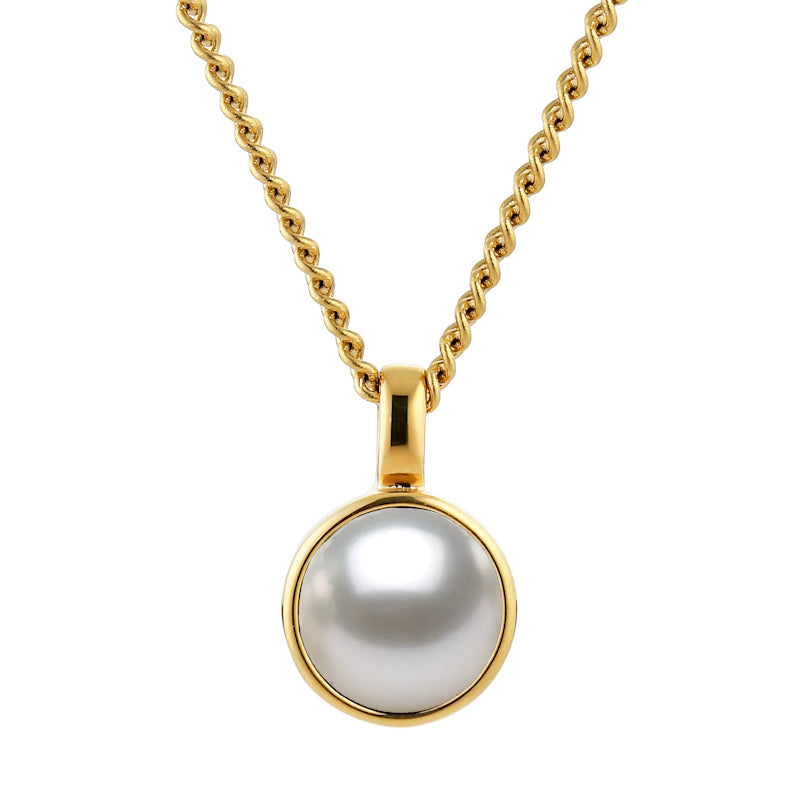 DYRBERG/KERN ETTE Halsband white pearl