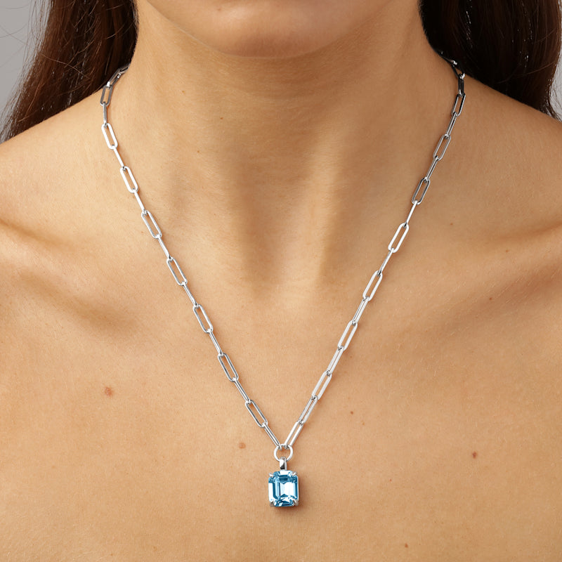 DYRBERG/KERN OCTA Halsband aqua