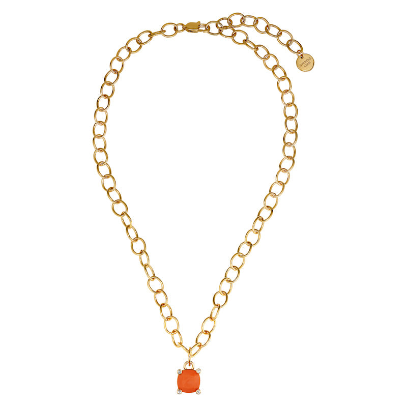 DYRBERG/KERN RAMINA Halsband coral