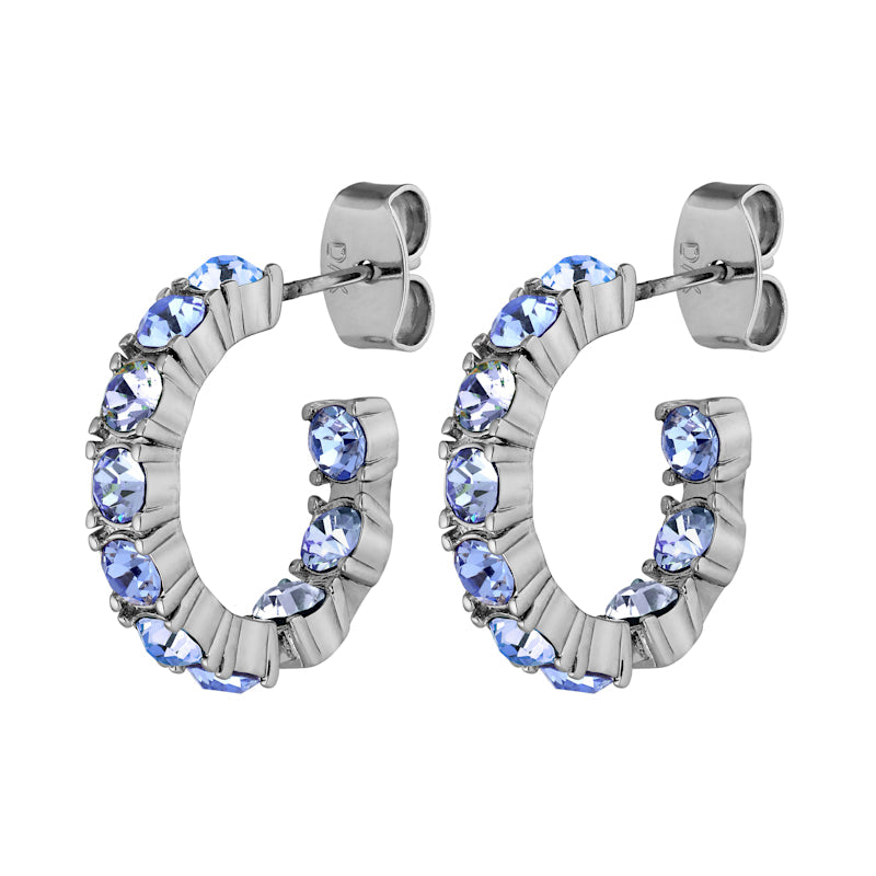DYRBERG/KERN RAQUEL Örhänge light sapphire