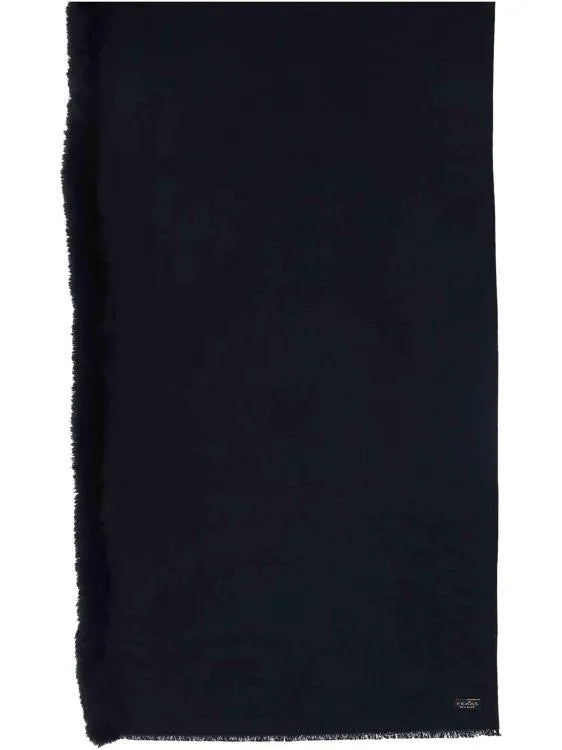 FRAAS Poncho med Fuskpäls Svart