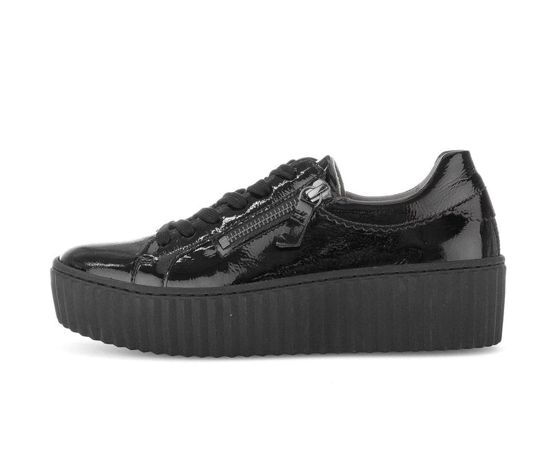 Gabor Svarta Sneakers hög sula