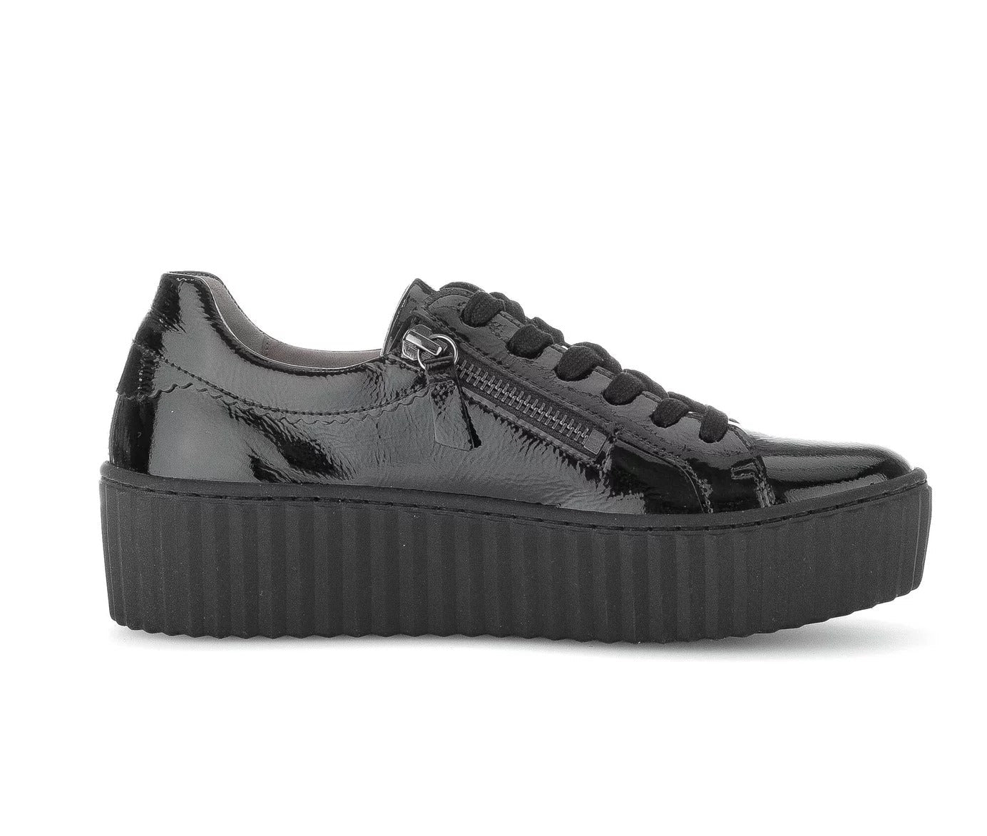Gabor Svarta Sneakers hög sula