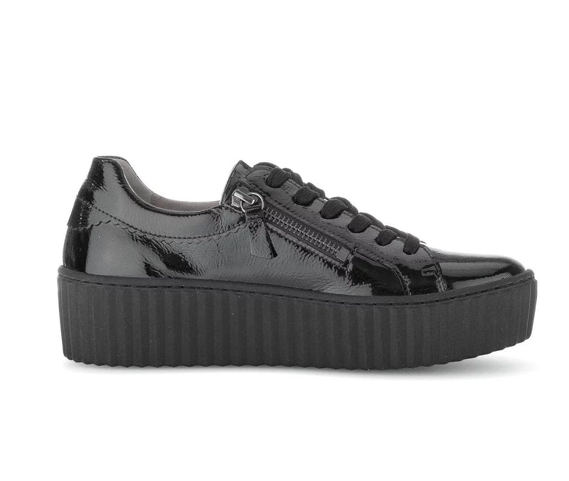 Gabor Svarta Sneakers hög sula