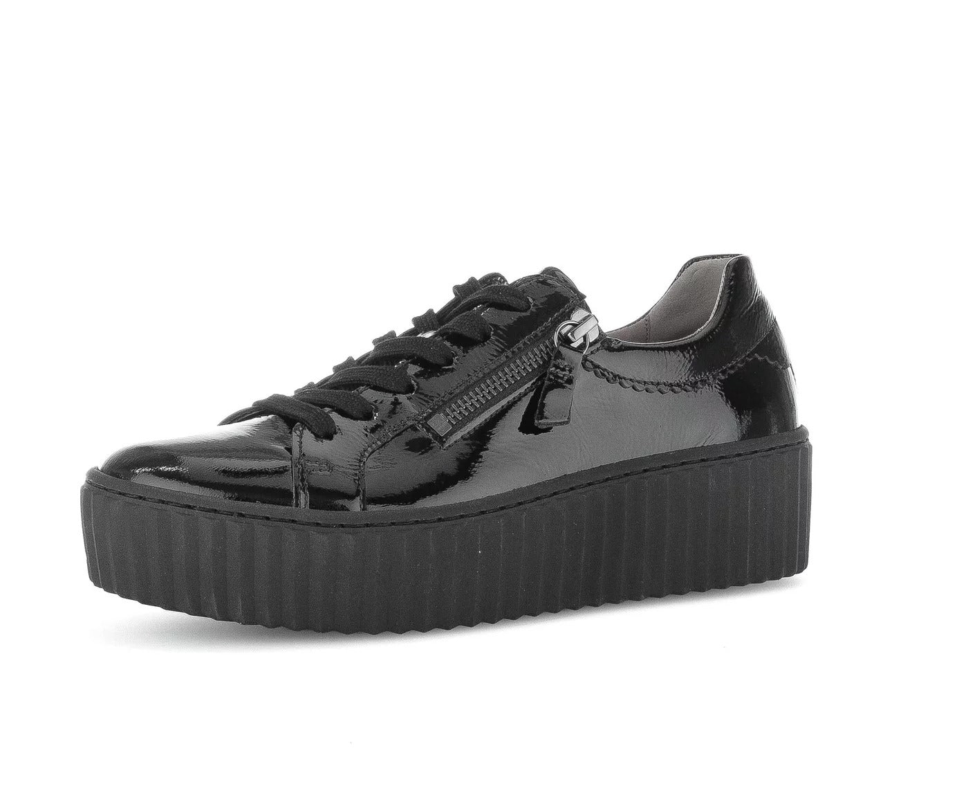 Gabor Svarta Sneakers hög sula
