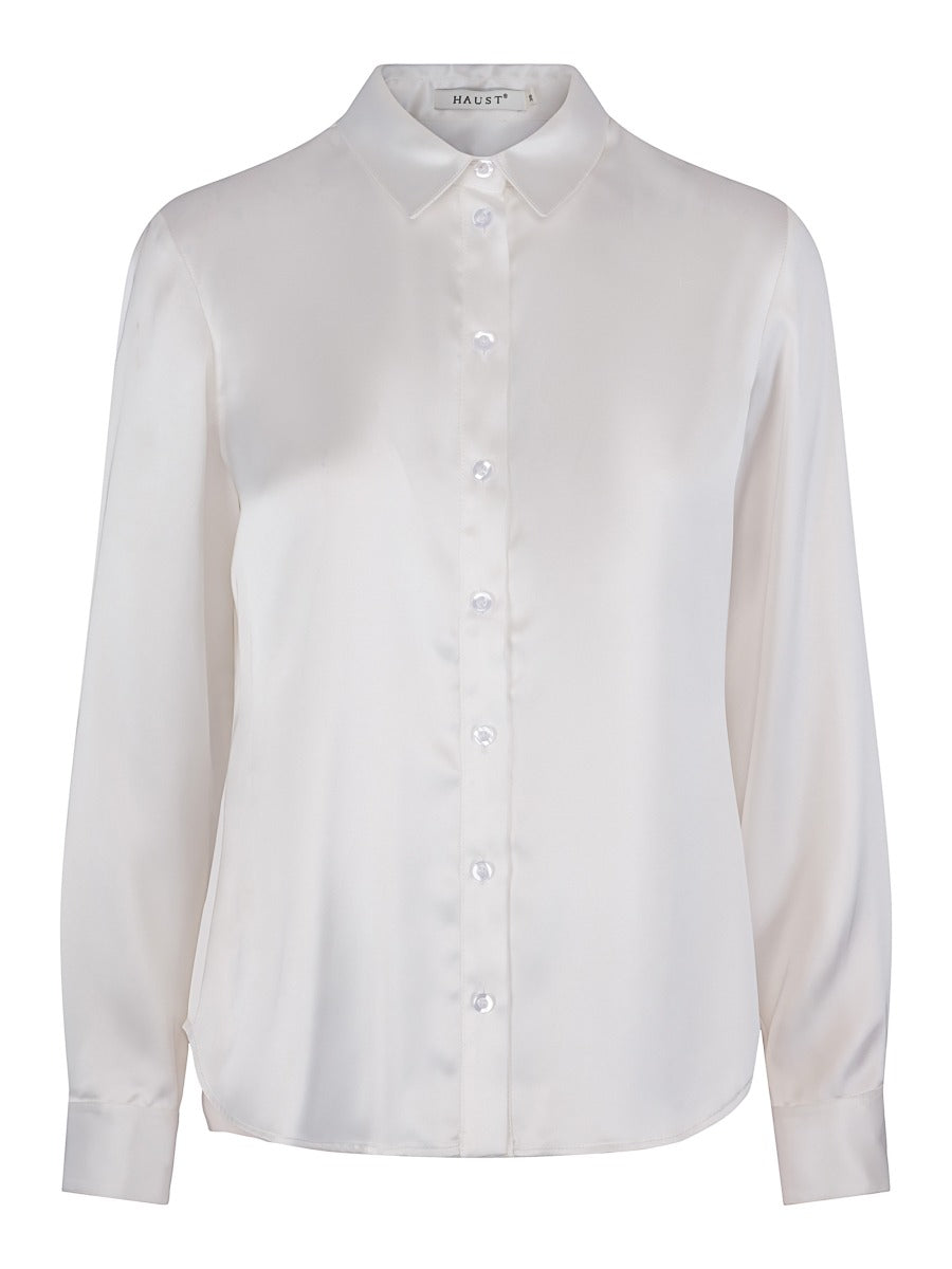 HAUST Klassisk skjorta Creme