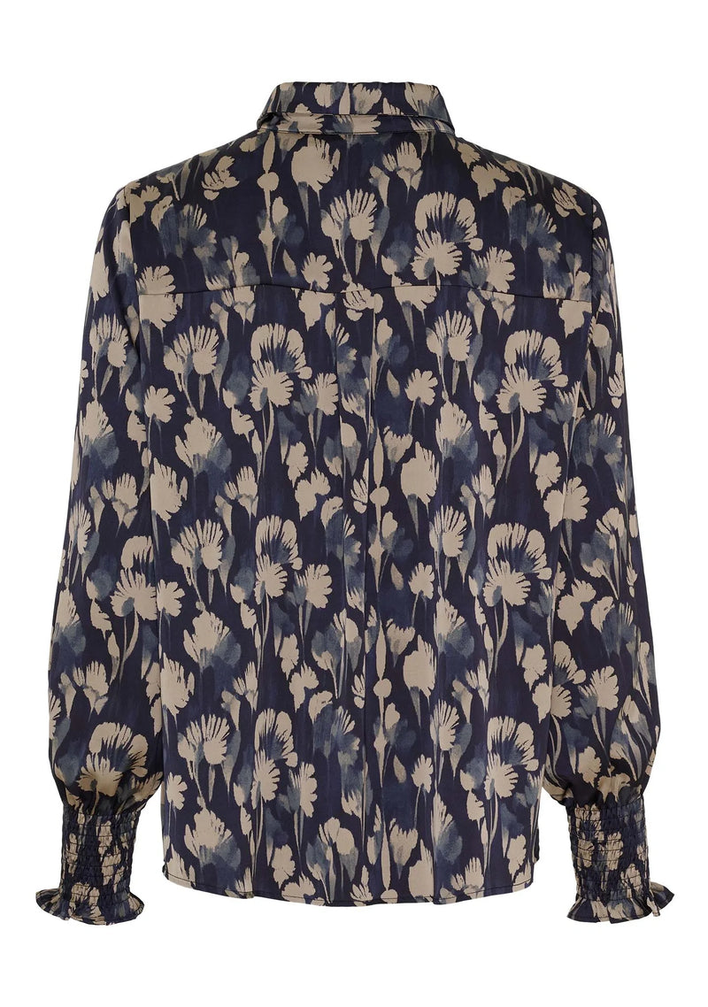 I SAY Mönstrad Skjorta Melba Blå