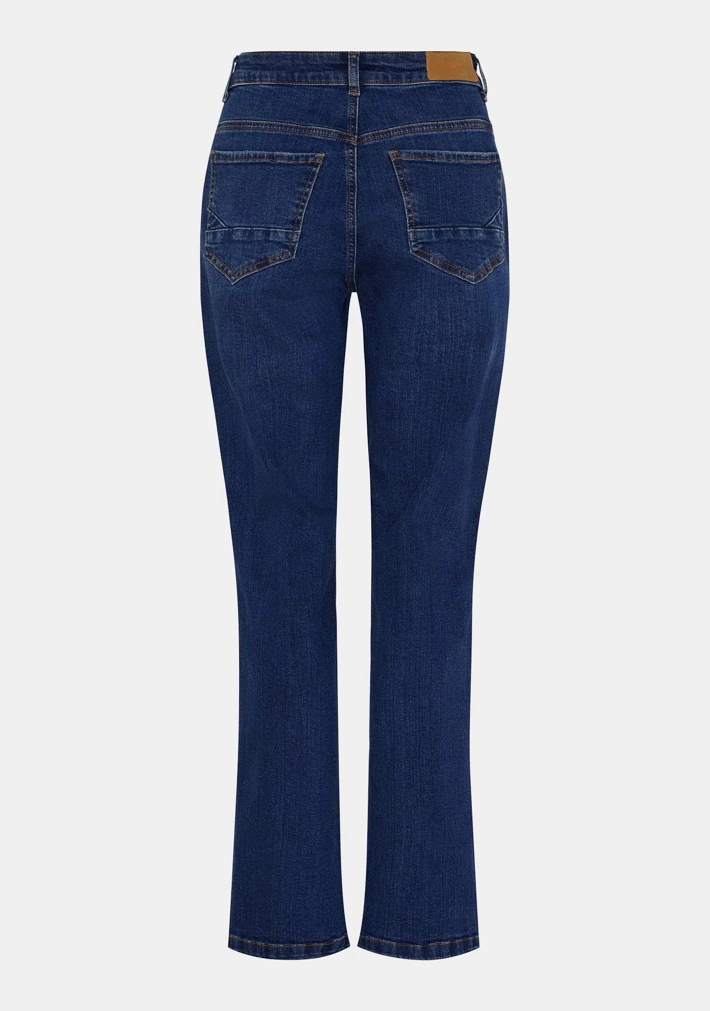I SAY Portofino Raka Jeans Mörkare Klassisk Tvätt