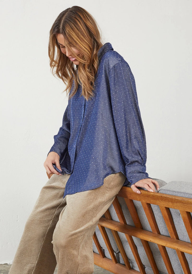 I SAY Skjorta Kate Blå