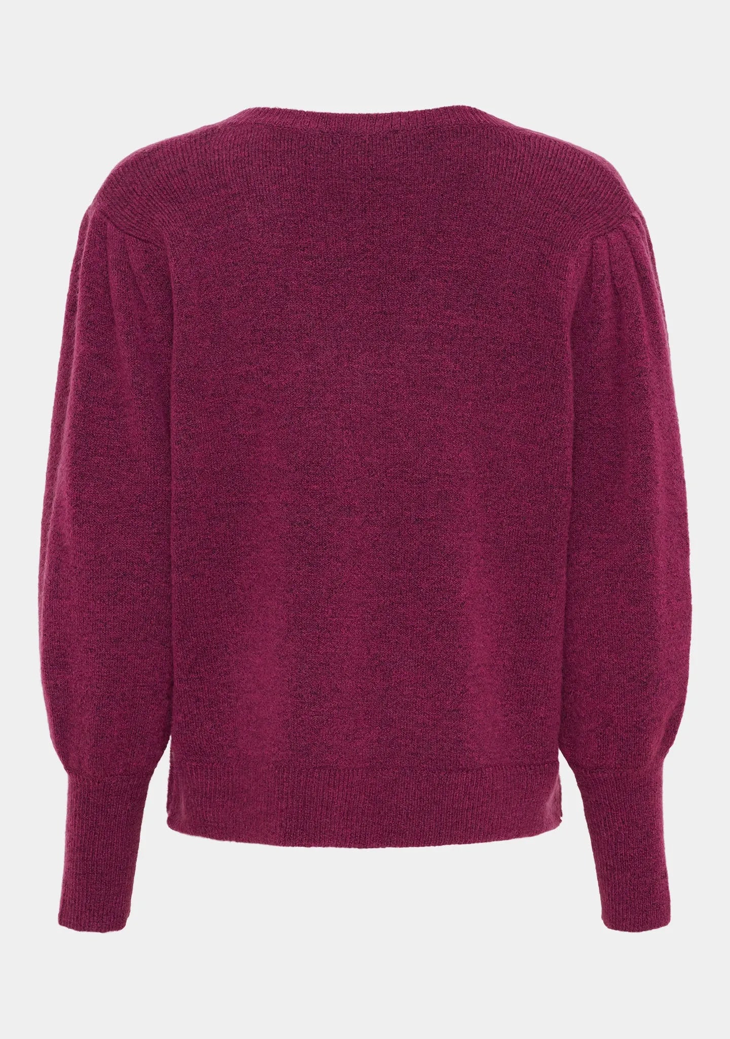 I SAY V-ringad Tröja Cerise