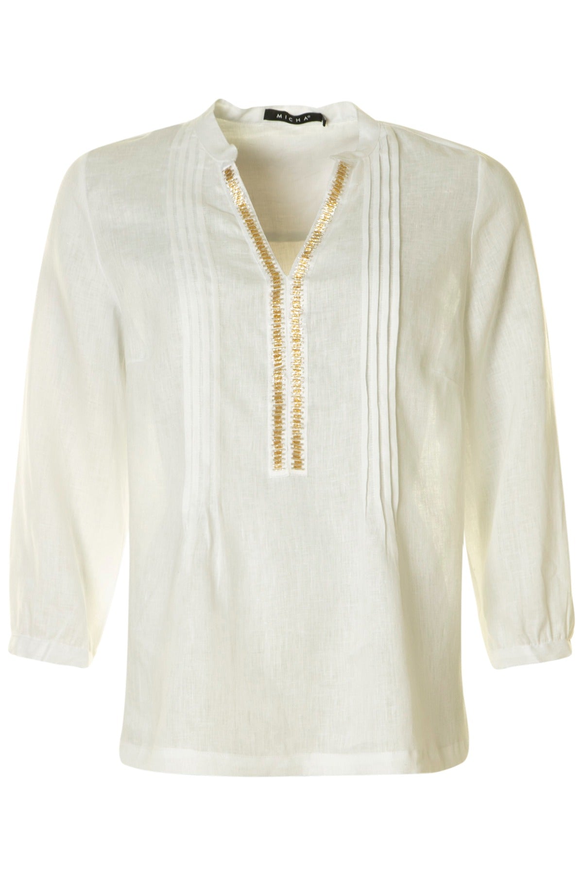 Micha Linneblus Bright White