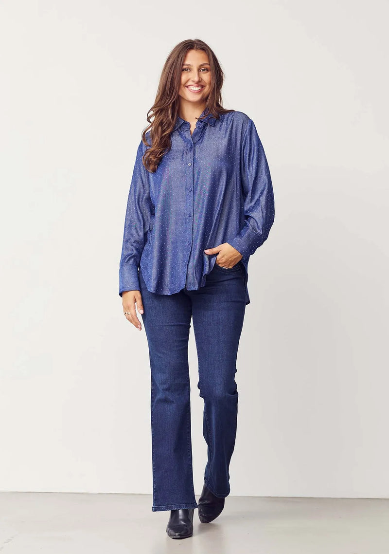 I SAY Skjorta Kate Blå