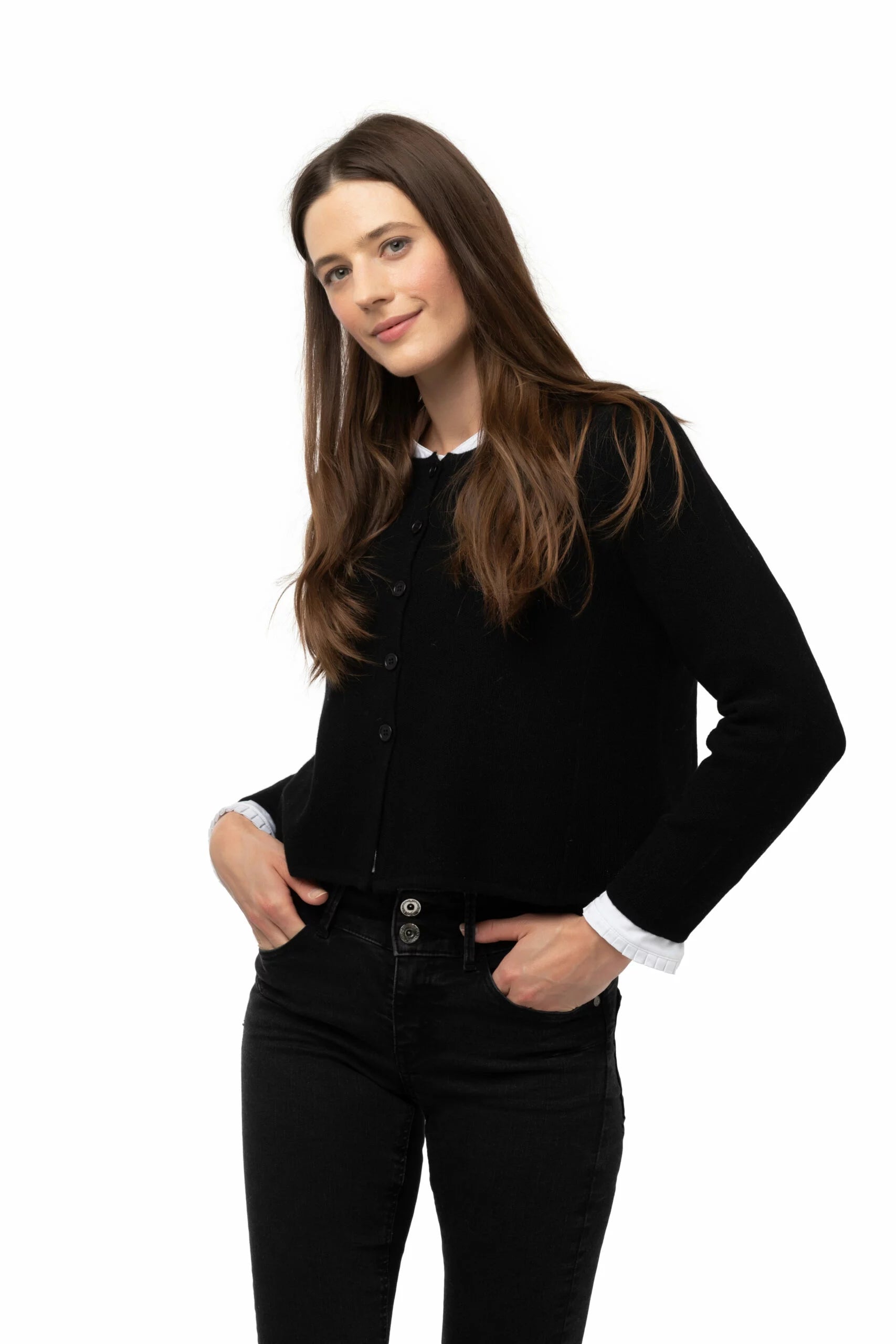 8Design Frida Kofta Cashmere - Fuchsia Fashion Damkläder Nätbutik