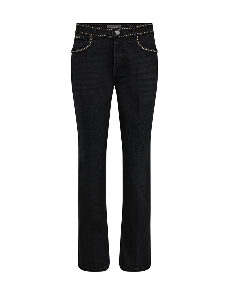 Mos Mosh Everest Metal Jeans Ankle Black