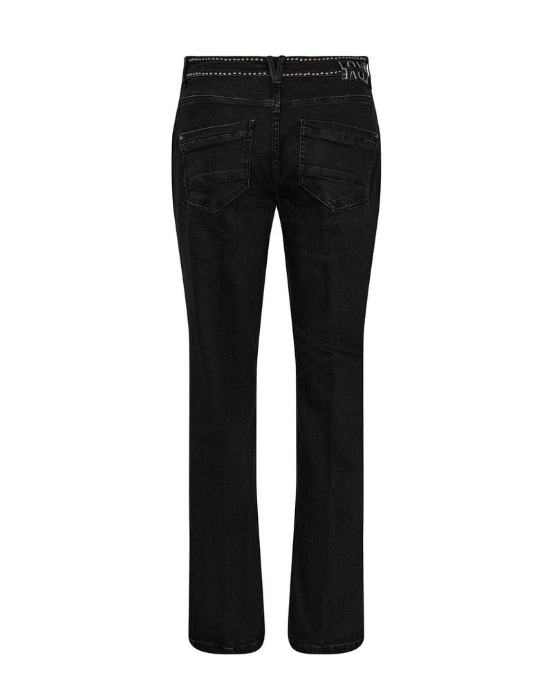 Mos Mosh Everest Metal Jeans Ankle Black