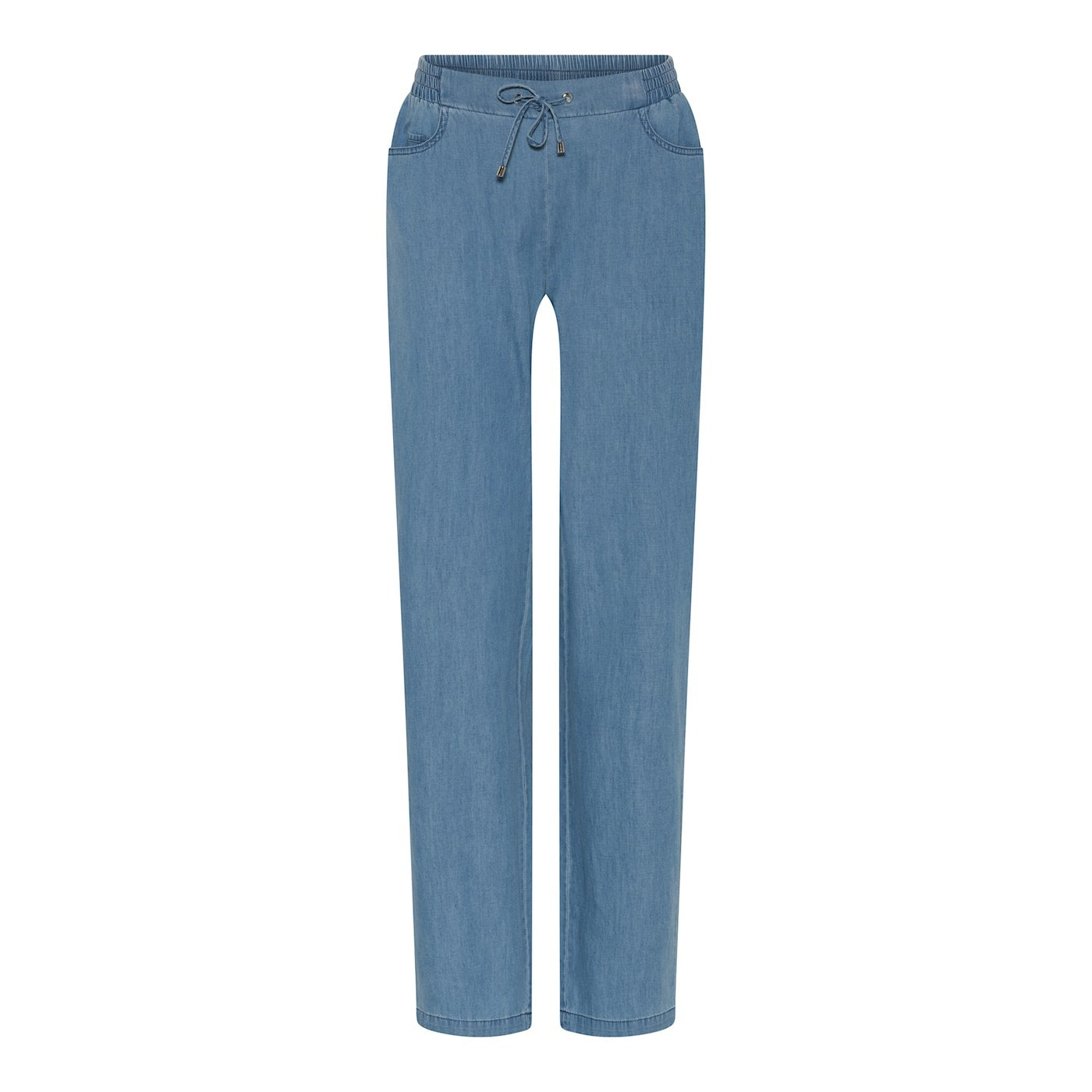 MICHA Byxor Chambray Blue