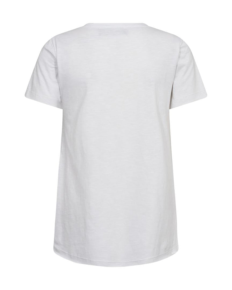 Mos Mosh Gethi O-SS T-shirt White