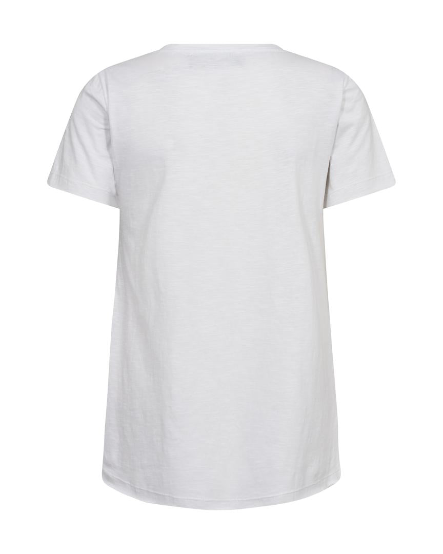 Mos Mosh Gethi O-SS T-shirt White