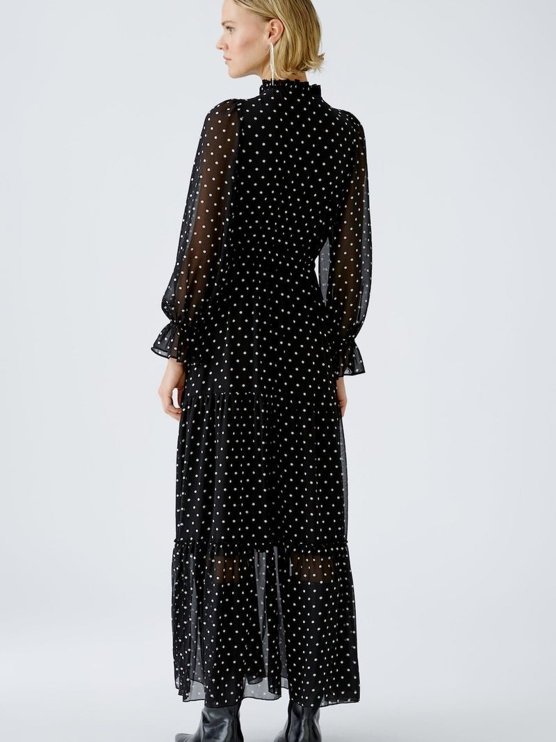 OUI Snygga Klänningar Black offwhite