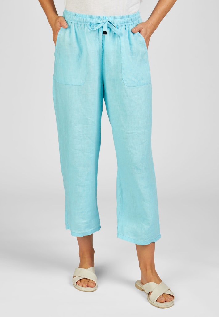 RABE Linnebyxor Salty Breeze Blue