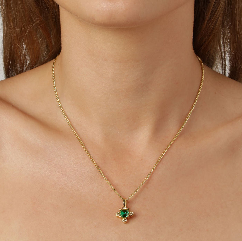 DYRBERG/KERN -HALSBAND RIMINI SG EMERALD GREEN