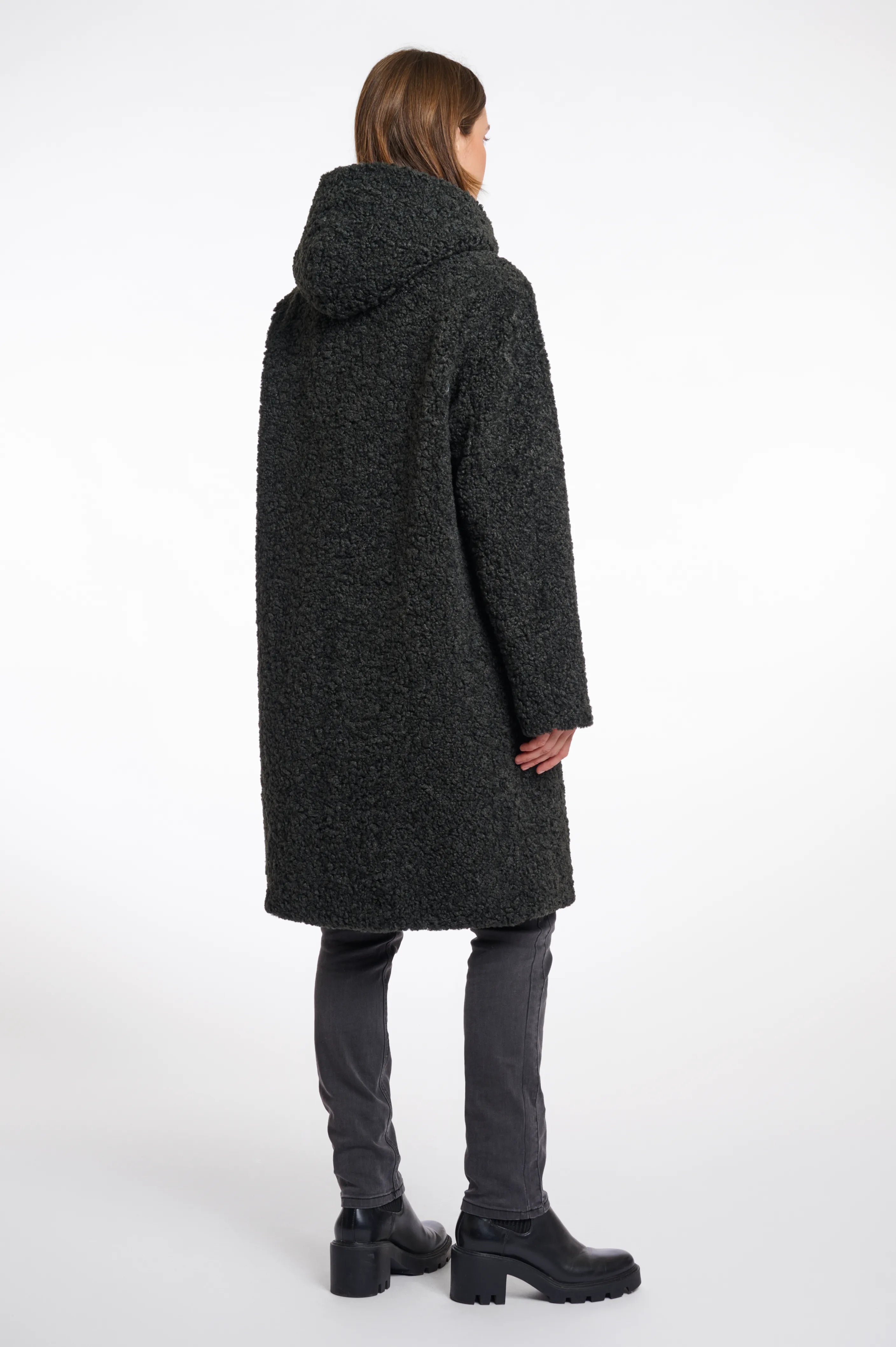 Rino & Pelle Teddyjacka Leonie Deep Iron