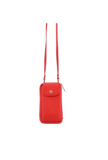 Pourchet Crossbody Mobilväska - Fuchsia Fashion Damkläder Nätbutik