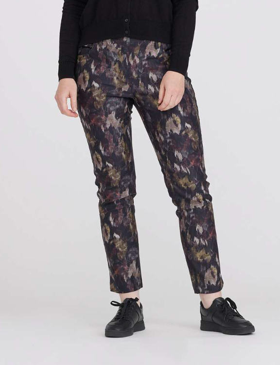 LauRie Kelly Regular SL Darkest Green Print