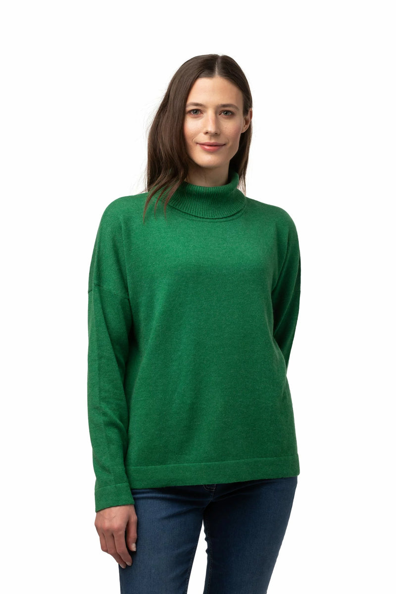 8Design Polotröja i Kashmir Klassik Sharp Green