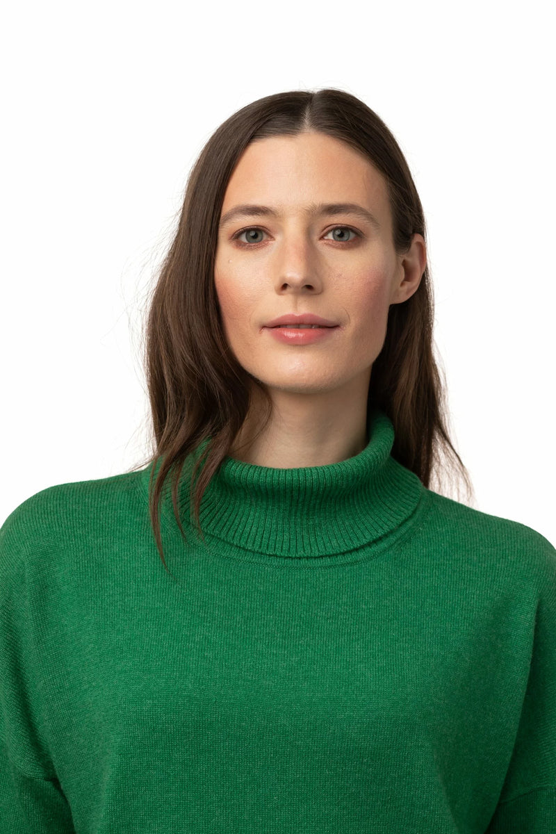 8Design Polotröja i Kashmir Klassik Sharp Green