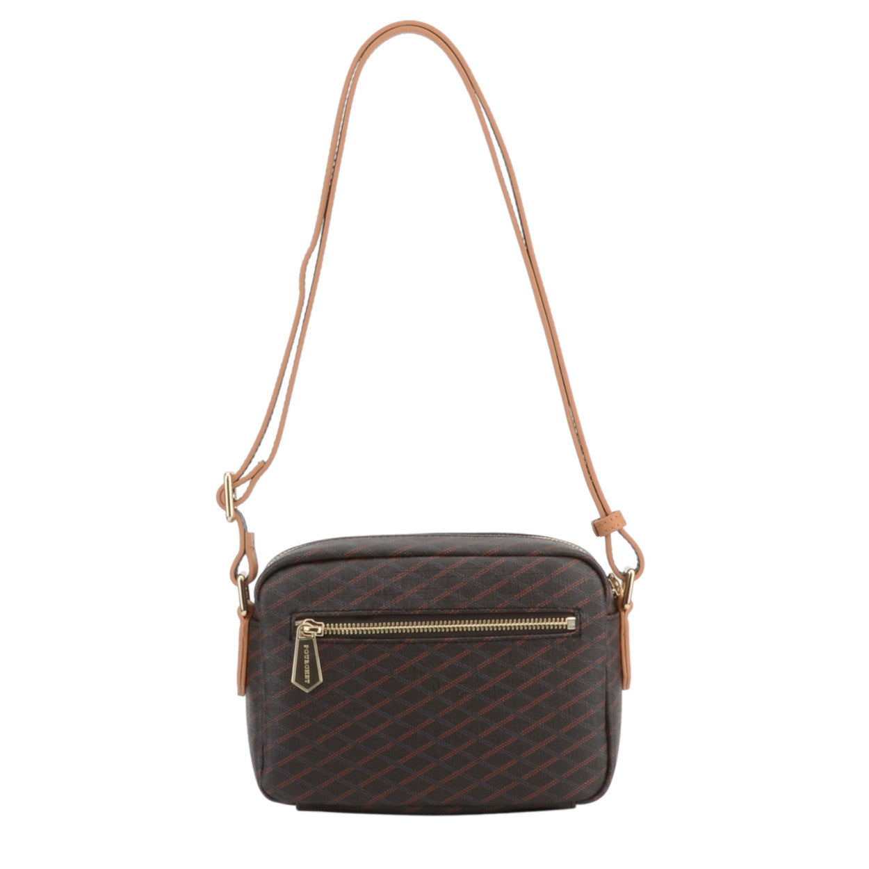 Pourchet Waves Cross Body Väska Brown