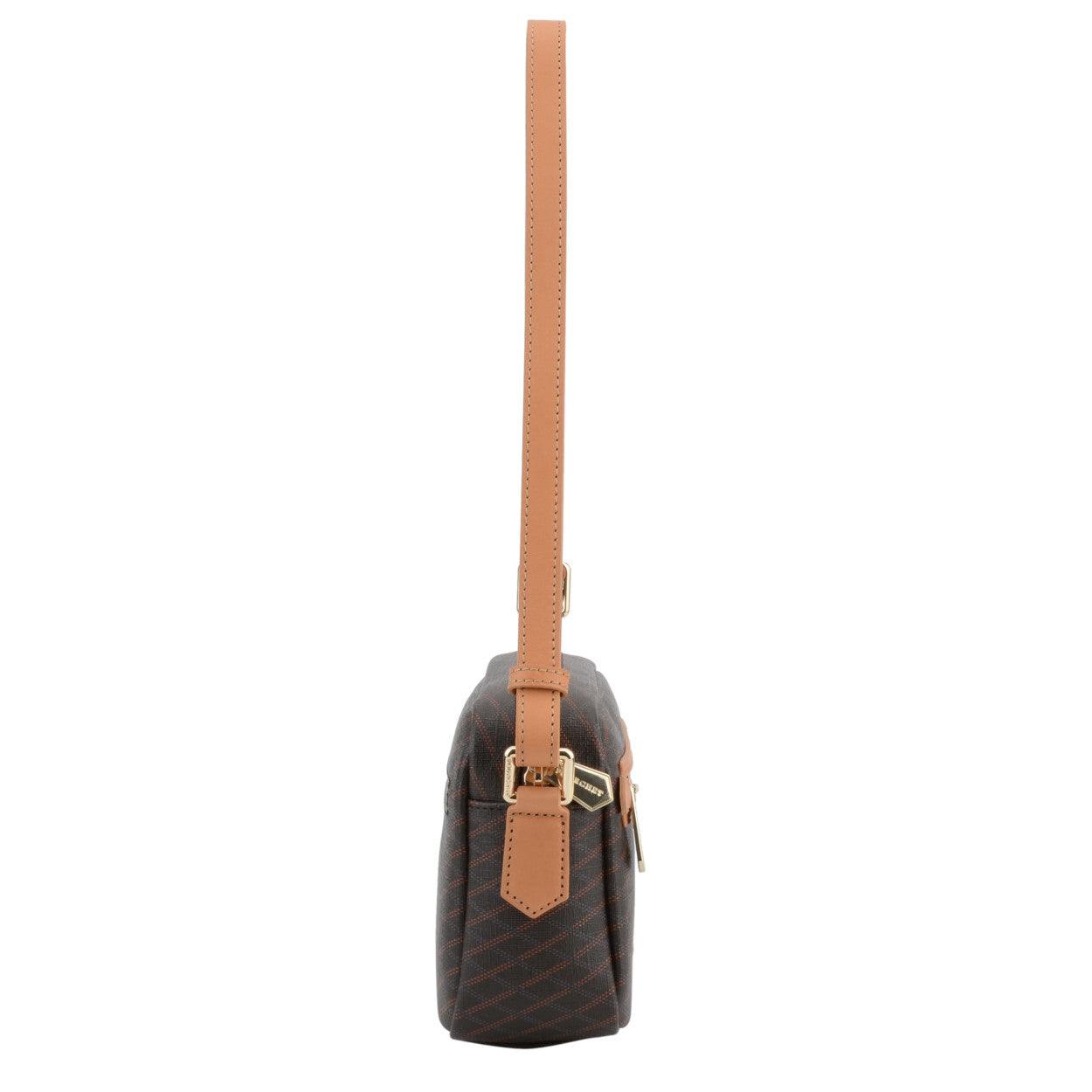 Pourchet Waves Cross Body Väska Brown