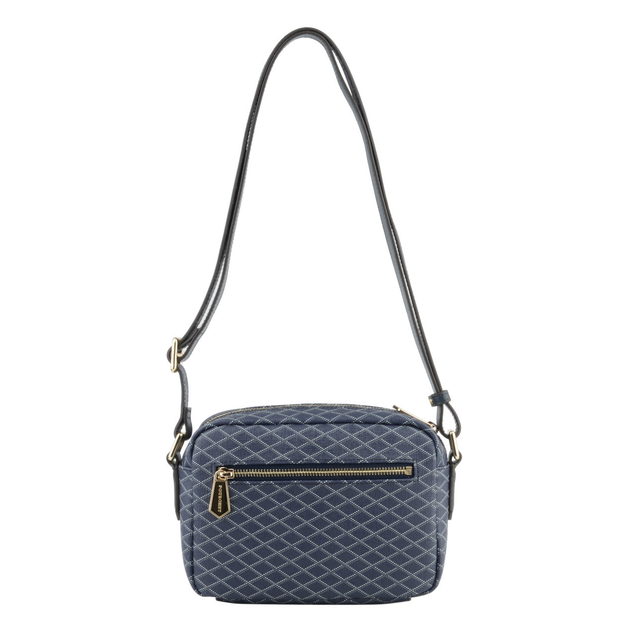 Pourchet Waves Cross Body Väska Navy