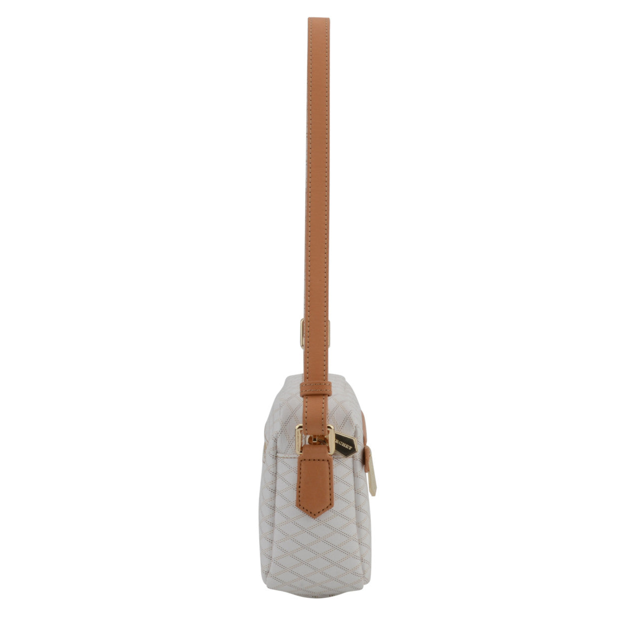 Pourchet Waves Cross Body Väska White