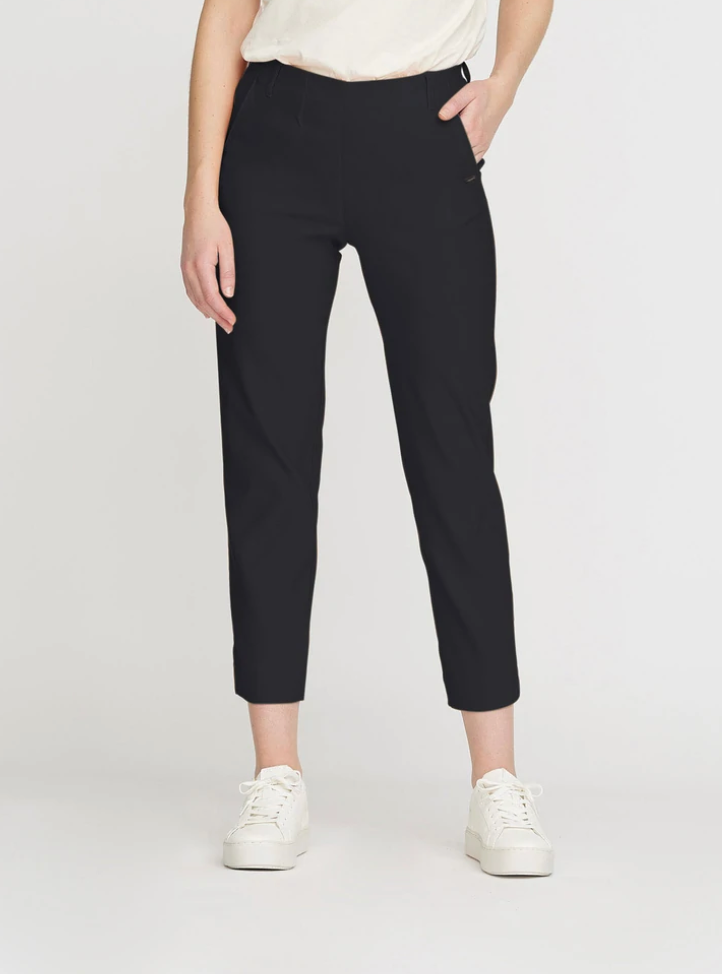LauRie Mirakelbyxan Taylor Regular Crop Black