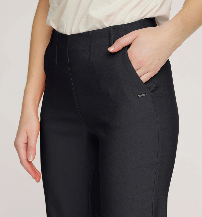 LauRie Mirakelbyxan Taylor Regular Crop Black