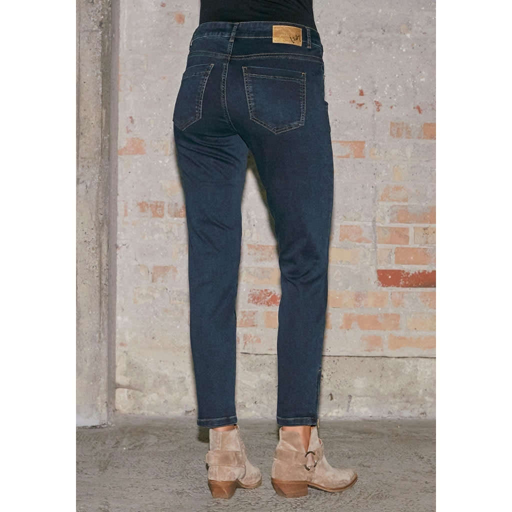 ISAY Lido Zip Jeans Denim Blue
